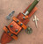 Marfione Custom Interceptor OD Green Wrap Bowie Mirror Polish Ramos Leather Sheath