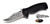 EMERSON KNIVES RANGEMASTER SHEEPDOG BOWIE FLIPPER BLACK PLAIN BT