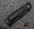 PROTECH TR 1.3 TACTICAL RESPONSE AUTO TANTO BLACK BLADE