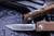 Microtech UTX-85 Tan OTF 3" Satin Tanto Serrated 233-5TA