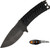 MEDFORD KNIFE & TOOL NAV-T FIXED BLADE 3.75" BLACK MKTNAVT