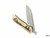 Chaves Customized Brass Friction Folder Green Skull Clip 1