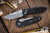 ProTech Rockeye Automatic Folding Knife Textured Black 3.4" Stonewash LG305