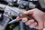 Microtech UTX-85 Tan OTF D/E 3" M390 Dagger Stonewash 232-10TA