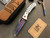 ED Cope Designs SR.33 Titanium Milled Timascus Clip SM100 Steel Blade Show 2018