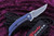 Reate Knives/Tashi Bharucha Starboy Blue Titanium Framelock Knife 3.25" RWL-34 Hand Rubbed Satin