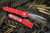 Microtech Ultratech OTF Automatic Knife Red 3.4" Satin Bayonet 120-4RD