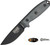 ESEE MODEL 3 BLACK MICARTA SURVIVAL KNIFE PLAIN EDGE
