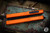 Microtech Ultratech OTF Automatic Orange Aluminum D/E 3.4\" Black Serrated 122-2OR