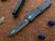 Marfione Troodon Black Alloy Purple Haze DE M390 Dark Matter Finish 2018 Blade Show