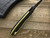 Millit Knives/Jerry Moen Max Evolution Custom Black/Gold Accents CTS-XHP