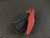 Brous Blades Sniper Red Acid Stonewash Kwaiken