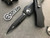 Microtech Combat Troodon Smooth DE Black Part Serrated 142-2TS