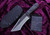 Jonathan McNees Tanto Recurve Fixed Blade Carbon Fiber Copper Hardware CPM 154 Satin