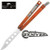 BEAR OPS BUTTERFLY TRAINER ORANGE STAINLESS 4" UNSHARPENED