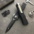 Microtech Combat Troodon Black Smooth OTF DE Black 142-1S