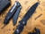 Microtech Socom Elite Black Signature Series Alloy Tanto DLC Claw Logo 161-1DLCS