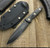 Microtech Socom Alpha CF Tanto Black Part Serrated DLC 114-2DLC