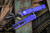 Microtech Ultratech OTF Automatic Knife Purple 3.4\" Drop Point Black 121-1PU