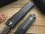 Microtech Marfione Custom Combat Troodon Bronze Accents DE Nichols Boomerang Damascus