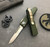 Microtech UTX-85 OD Green OTF Bronze SE Part Serrated 231-14OD