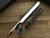 Microtech Marfione Cypher Royalloy Stainless DLC Blue Accents Mirror Polish M390