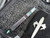 MICROTECH MARFIONE CUSTOM KNIVES SCARAB TOXIC GREEN APOCALYPTIC SW #17