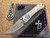 Borka Blades SBKF Titanium Stonewash Crest Logo M390 Stonewash