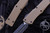 Microtech Combat Troodon Tan G10 OTF Black Serrated 142-3GTTA