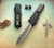 Marfione Combat Troodon OTF Copper Accents DE Nichols CTS XHP Damascus TKI 2018