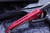 Microtech LUDT Red Automatic Knife 3.4" Stonewash 135-10RD