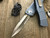 Microtech Combat Troodon Gray DE Bronze Serrated142-14GY