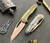 Microtech Sigil MK6 Brass/Titanium SE Bronze Satin 196-13BR
