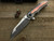 Millit Knives/Moen Max Evolution Custom Copper Inlay Acid Wash Blade Show 2017
