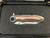 Millit Knives/Moen Max Evolution Custom Copper Inlay Acid Wash Blade Show 2017