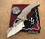 Borka Blades/Mike Bond Shylock Radial Contour Titanium CPM-154 Satin Rock Grind