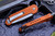 Microtech LUDT Automatic Folding Knife Orange 3.4" Satin 135-4OR