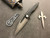 Microtech Marfione Custom Sigil DLC Titanium Hattori San Mai Cowry X