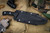 Microtech Arbiter Fixed Blade Knife 8.75\" Apocalyptic Stonewash Serrated 104-11AP