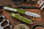 Microtech UTX-85 Spartan OTF Automatic Knife OD Green 3.1\" Apocalyptic Stonewash  230-10APOD