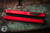 Microtech Ultratech OTF Automatic Knife Red 3.4\" Dagger Black Serrated 122-2RD