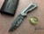 Microtech Marfione Custom MSG 3.5 Carbon Fiber Armor Core Damascus