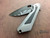 Microtech Marfione Custom MSG 3.5 Carbon Fiber Armor Core Damascus