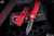 Microtech Combat Troodon Red OTF Automatic D/E 3.8" Dagger Black Serrated 142-3RD