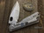 Marfione Custom Strider MSG 3 Titanium Integral Stonewash