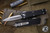Microtech Troodon OTF Automatic Knife Black  3\" Dagger Stonewash 138-10