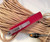 MICROTECH ULTRATECH RED TANTO STONEWASH 3.4" SERRATED 123-12RD