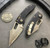 Microtech Stitch Auto Borka Blades Bronze Apocalyptic Full Serrated M390 169-15