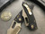 Microtech Stitch Auto Borka Blades Bronze Apocalyptic Full Serrated M390 169-15
