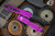 Microtech Ultratech OTF Automatic Knife Violet OTF D/E 3.4\" Dagger Black 122-1VI